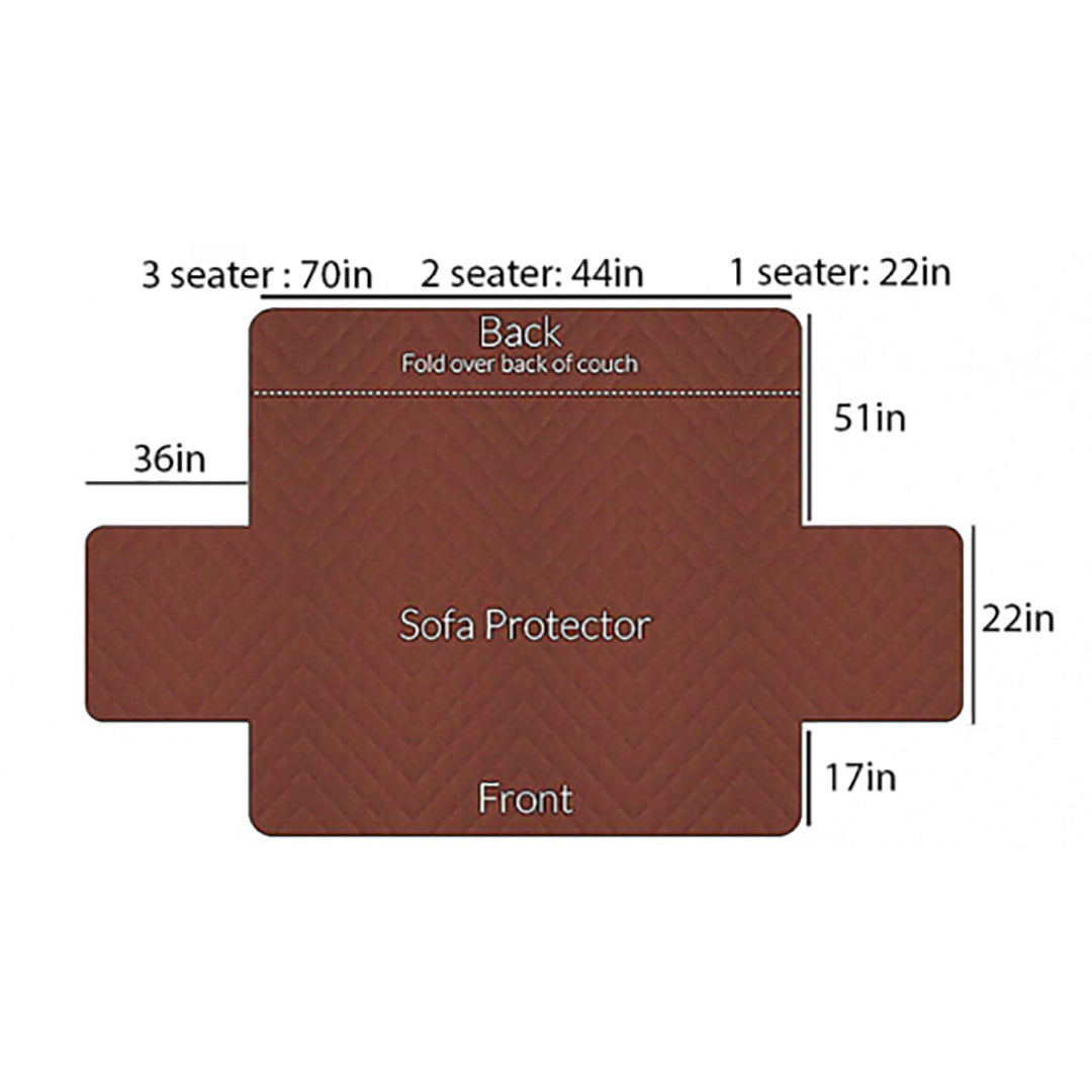 Ultrasonic Microfiber Sofa Covers - All Colors & Sizes