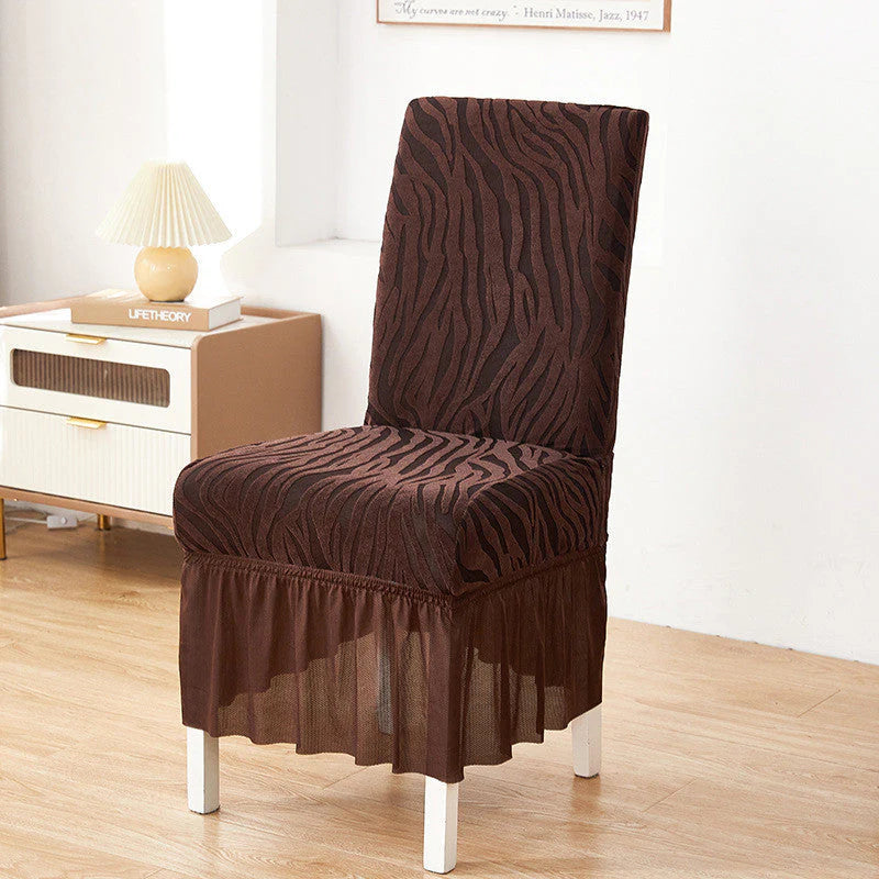 Zebra Valvet Chair cover